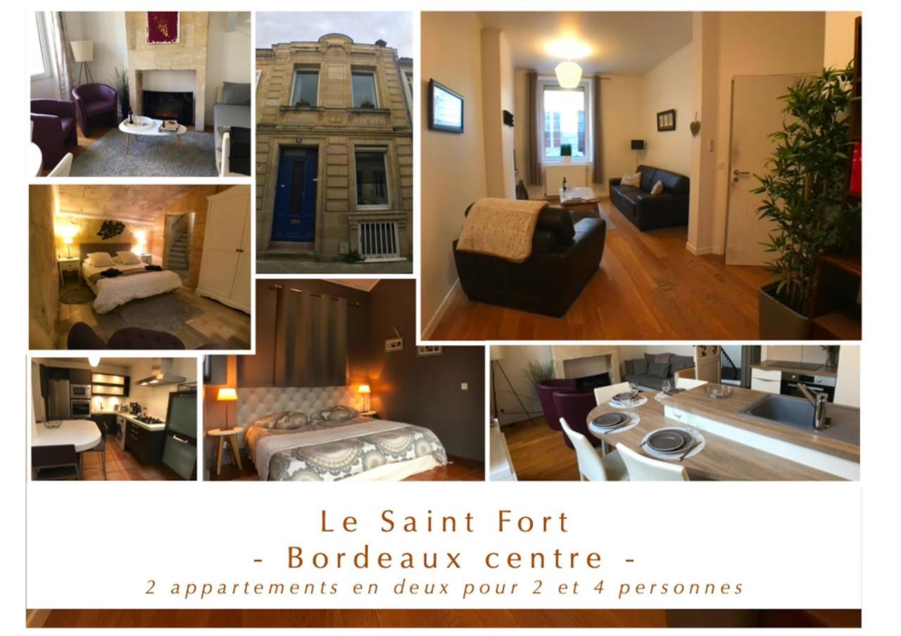 Apartmán Le Saint Fort - Coeur De Bordeaux Exteriér fotografie